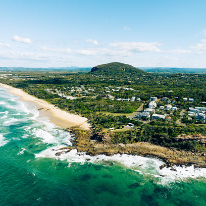 mount coolum photograph